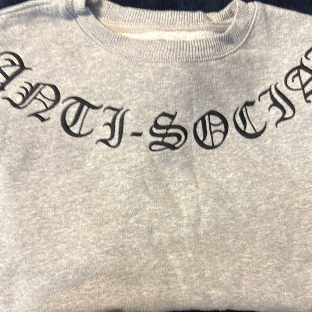 Aeropostale Gray Crewneck Sweater